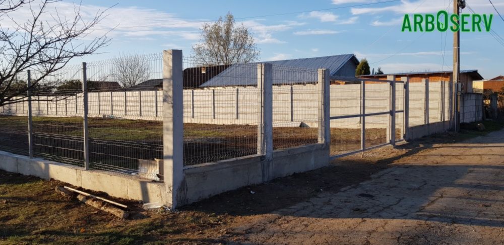 Imprejmuire,gard plasa,panouri bordurate,porti,provizorii/permanente