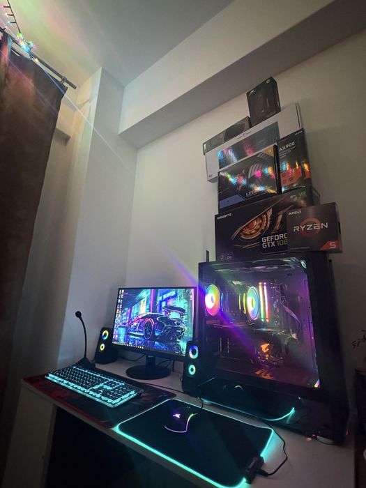 Setup PC gaming Complet Monitor+periferice High end