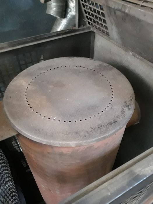 Soba pe ulei ars 17-33 kw + recuperator caldura 12.7  kw + burlan 4m.