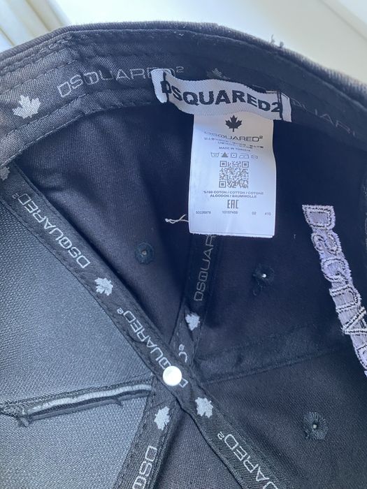 Șapcă neagră DSQUARED2