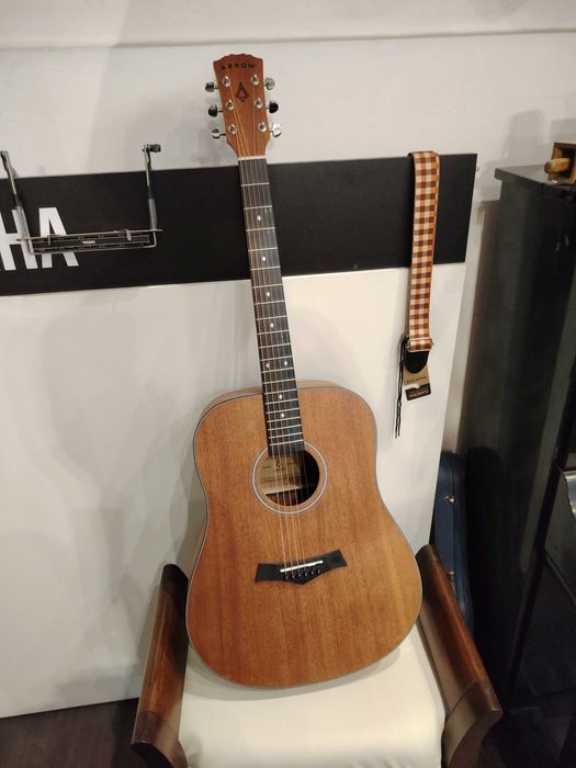 Chitara acustica stralucire silver