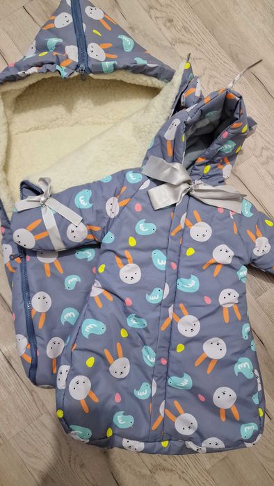 Зимний комбенизон с коконом