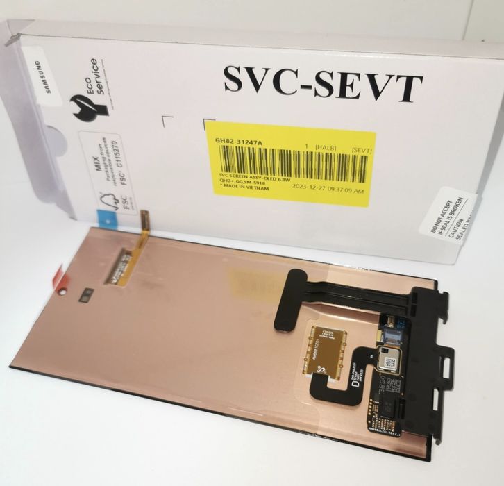 НОВ Оригинален дисплей Service Pack за Samsung Galaxy S23 Ultra