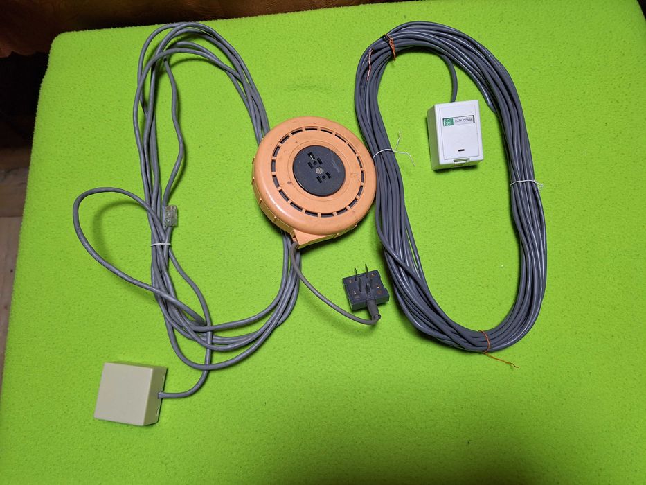 Cablu telefonie fixa cu prize, set buc = 3