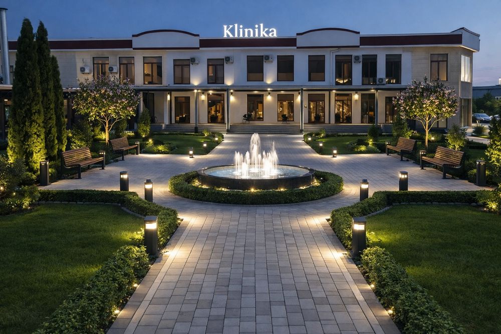 Газон +ланшафт дизайн +паливной система + микроклимат хизмати мавжуд