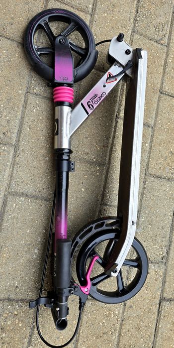 Teotineta Oxelo Mid 9 stare foarte buna, roata spate noua