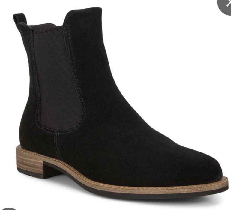 Челси Ecco полуботинки замша