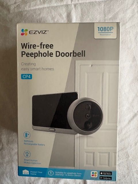 Видео шпионка EZVIZ CP4 Video Doorbel