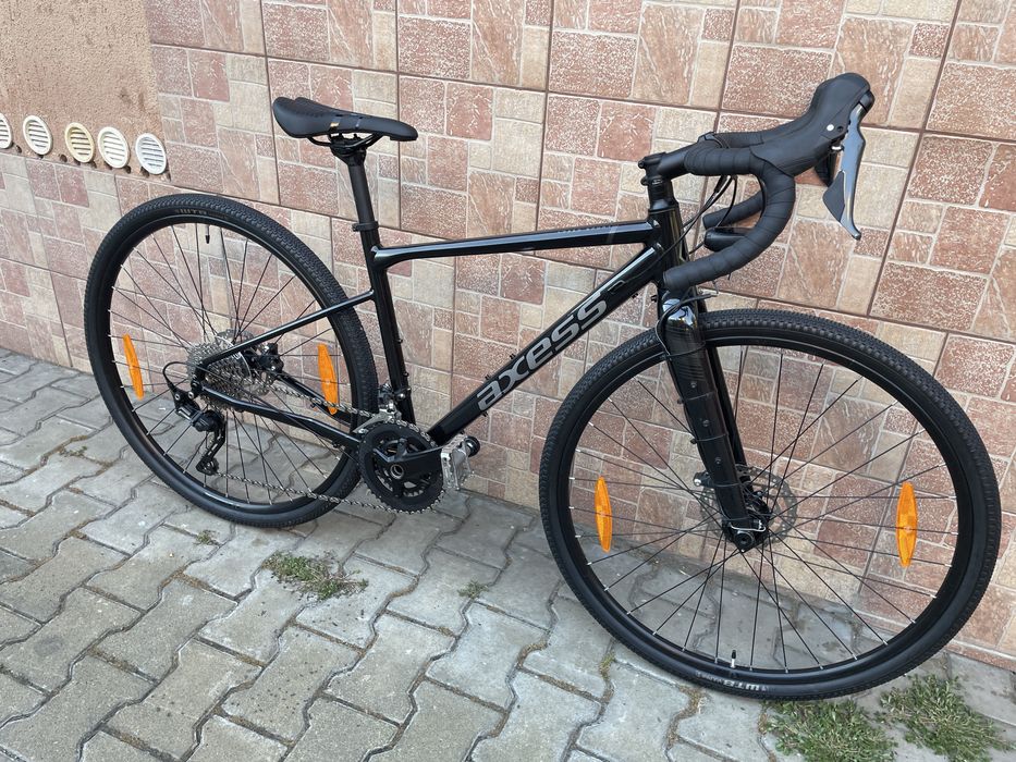 Bicicleta cursiera cyclocross gravel frane hidraulice GRX