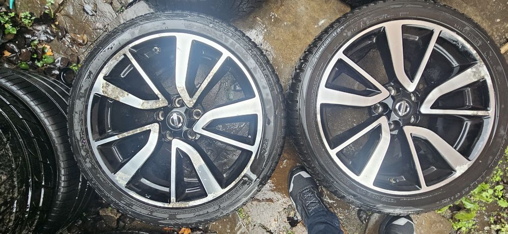 5/114.3/19 nissan qashqai x trail 19цола оригинални джанти с датчици