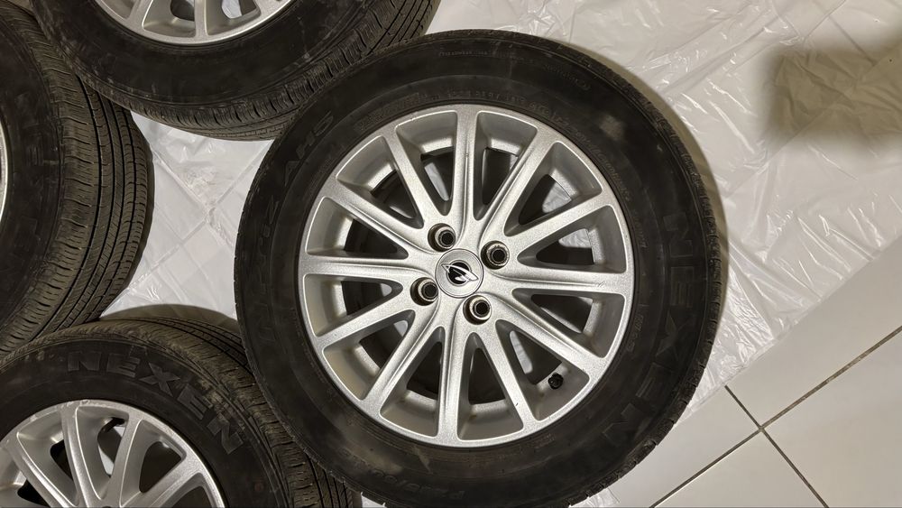 Комплект колёс с дисками, в отличном состоянии