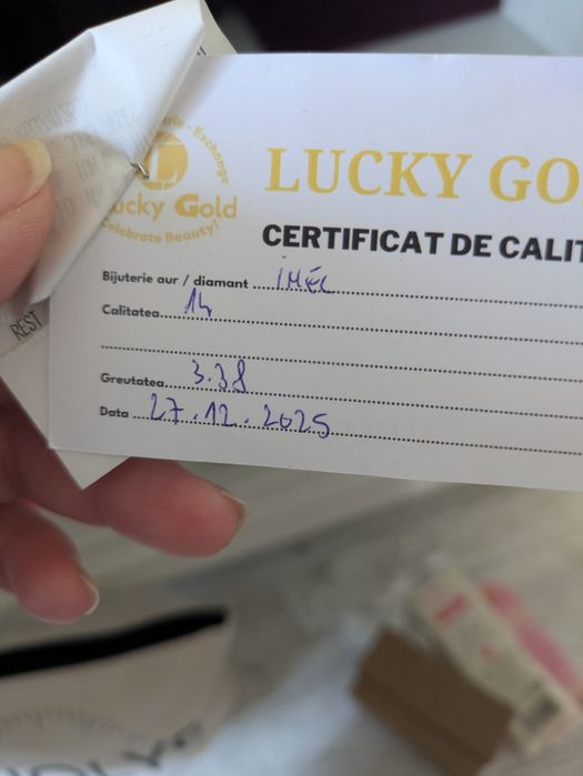 Inel din aur, model nou