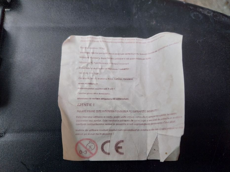 Motocicleta electrica copii