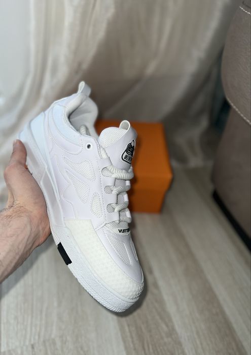 Louis Vuitton LV Skate White *Orice marime* *Full Box* (nu BALENCIAGA, Amiri, Dior, Gucci)