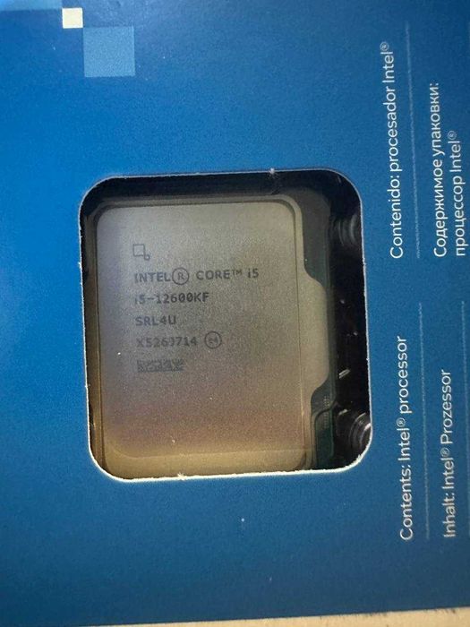 Процессоры - intel core i5 12600kf - новые c коробкой