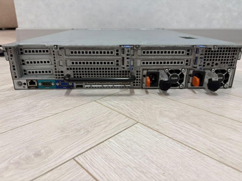 Dell PowerEdge R720 сервер с 96 ГБ ECC RAM