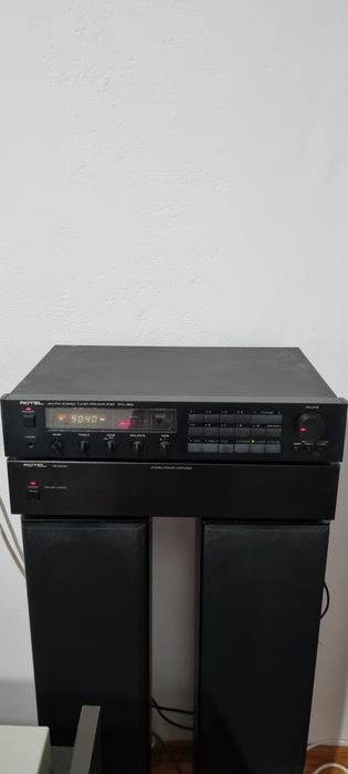 Rotel, amplificator si preamplificator cu radio