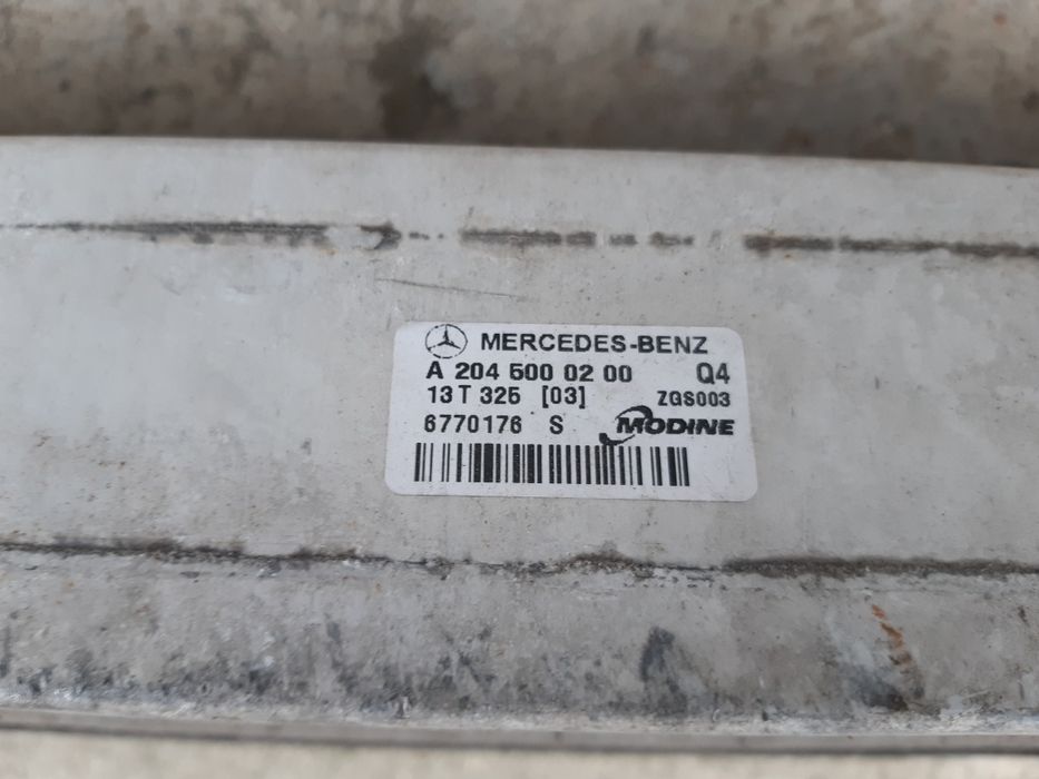 Intercooler Mercedes  C, GLK ,E  CLASS.