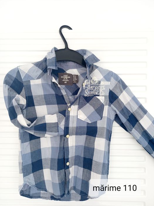 Cămăși băieți, mărimi 110, 128, 134