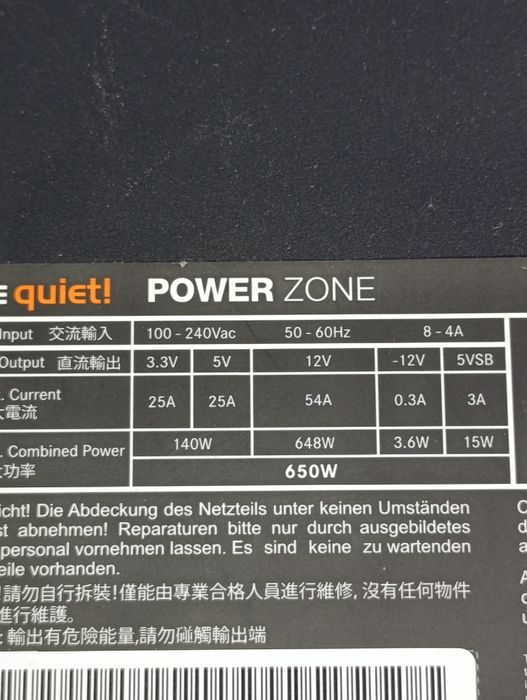 Sursa modulara  profesionala be quiet  silent pro gold 700w