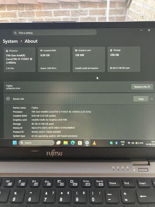 Fujitsu Lifebook U7411
