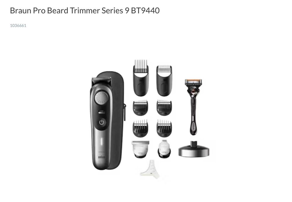 Braun Series 9 Professional