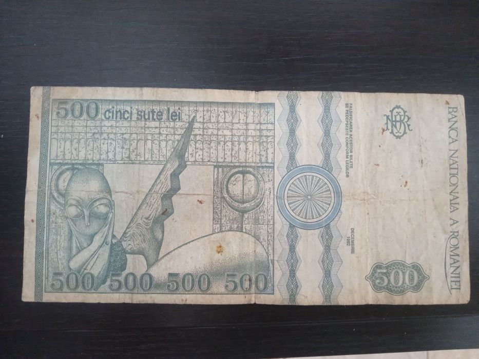 Bancnota 500 Cinci Sute Lei