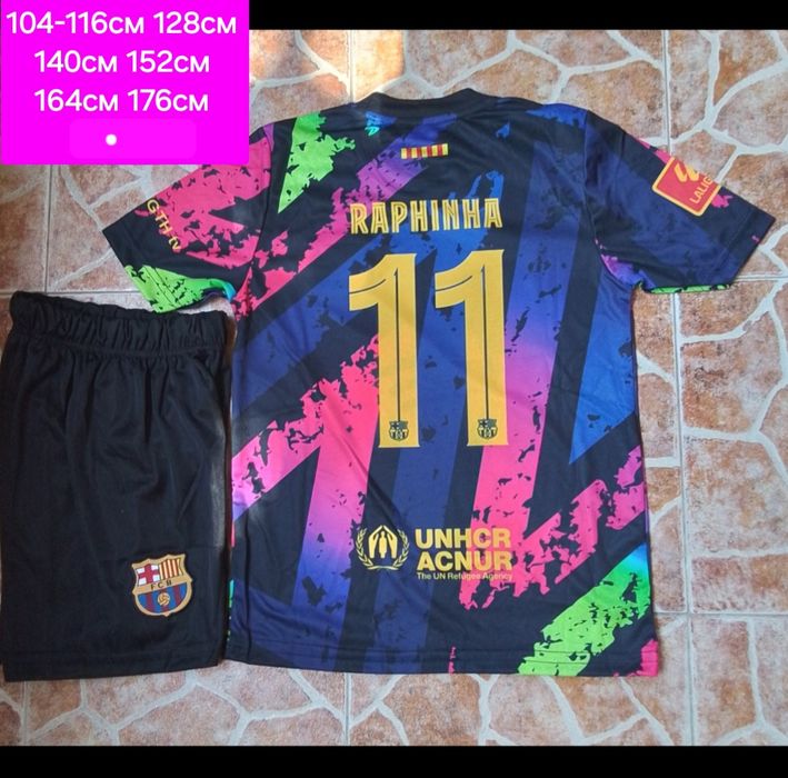 RAPHINHA 11 детско юношески футболни екипи Барселона
