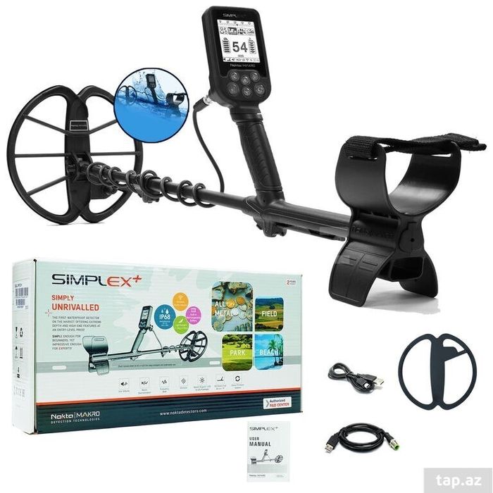 Продается Nokta Simplex+ металлоискатель, состояние как новый