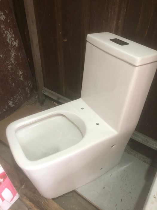 Унитаз литой, б/у