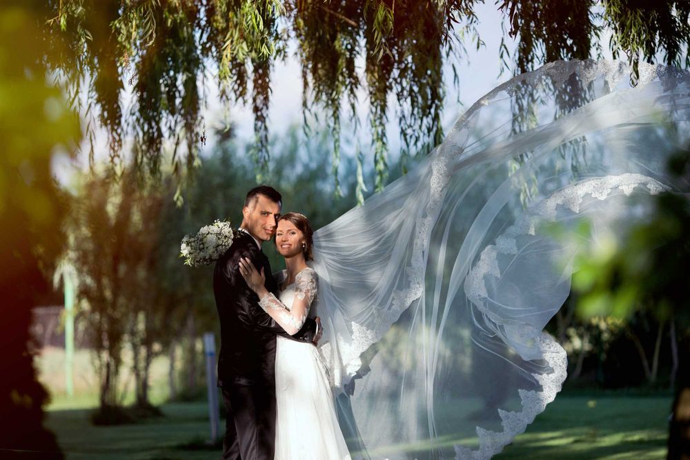 Булчинска рокля с Воал