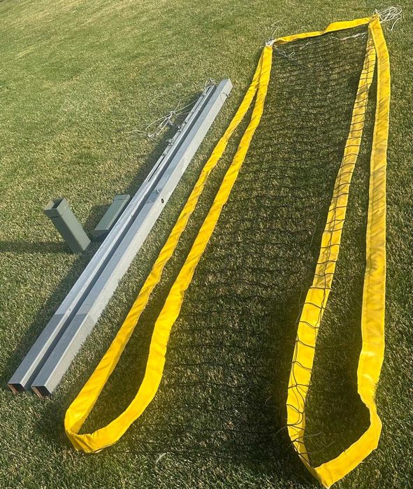 VÂND STÂLPI DE COMPETITIE,reglabil de la 110-243 cm VOLEI, TENIS  + fileu de competitie Huck,cu toate accesoriile incluse.
