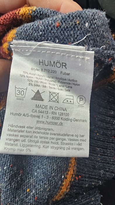 Cardigan pulover HUMÖR Danemarca Lână & Mătase - Stil Retro Nautic