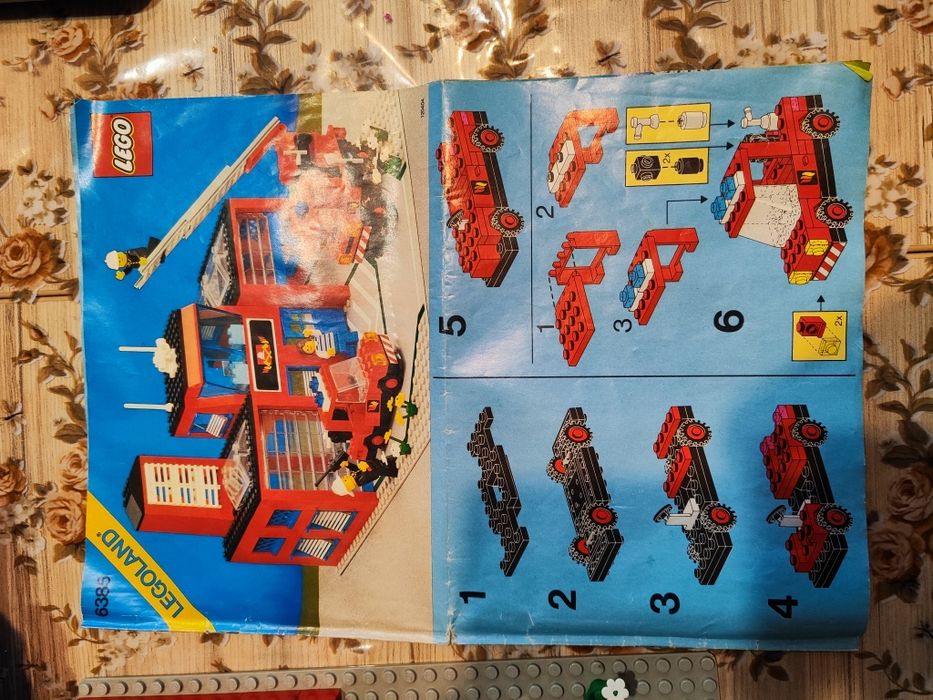 Лего 6385 lego fire house 1985 г