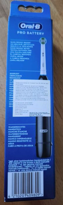 Periuta de dinti electrica Oral-B Advance Power, 9600 RPM, Negru - Noua, Sigilata