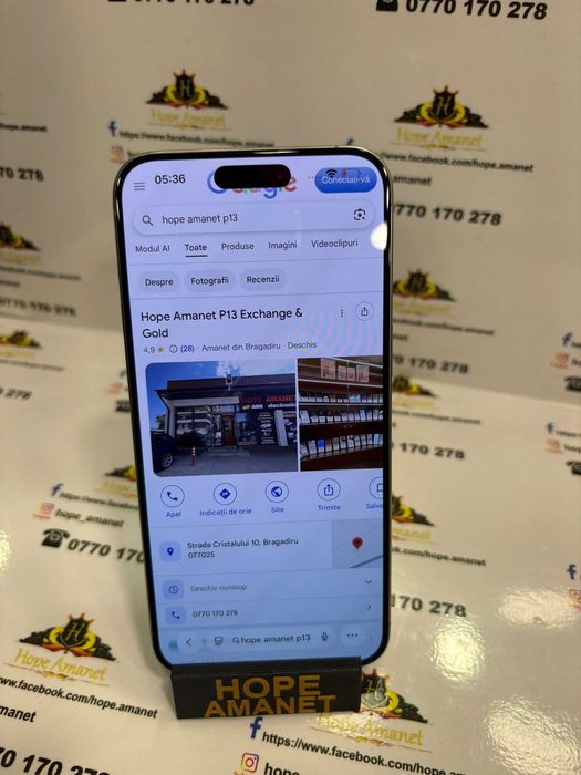 Hope Amanet P13 iPHONE 15 PRO MAX 100% baterie