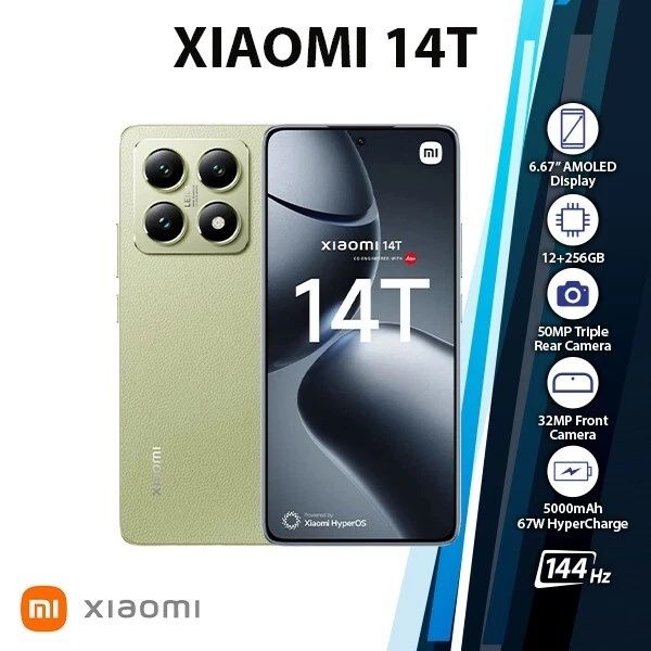 Xiaomi 14T 12GB/256GB Lemon Green