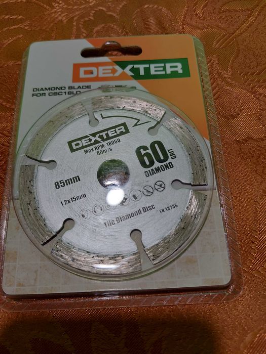 Disc diamantat,  pentru debitat placi ceramice, beton, caramida