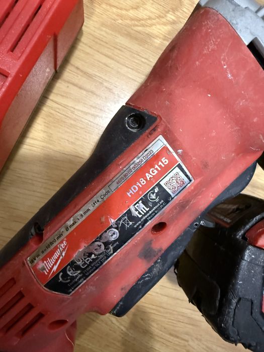 Milwaukee HD18 AG115