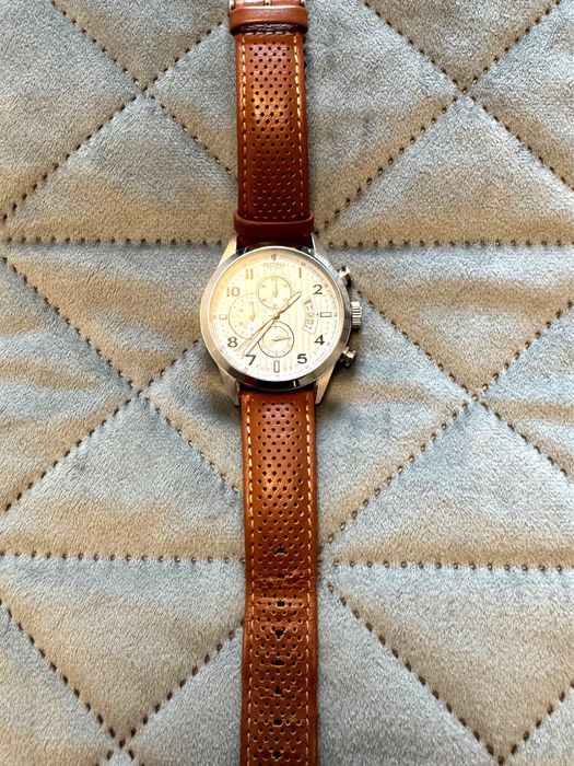 Ceas Festina Chronograph, model F20271, curea piele, stare bună