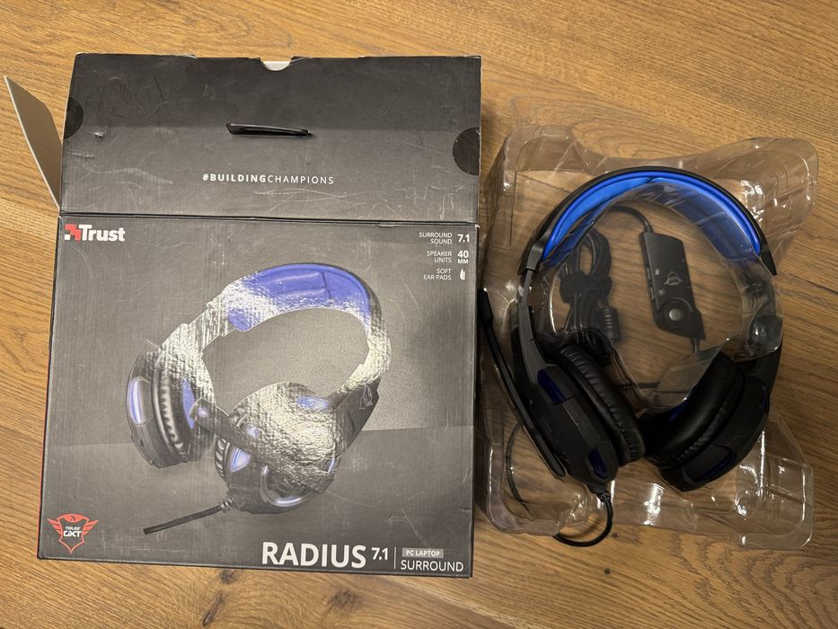 Слушалки TRUST GXT 350 Radius 7.1