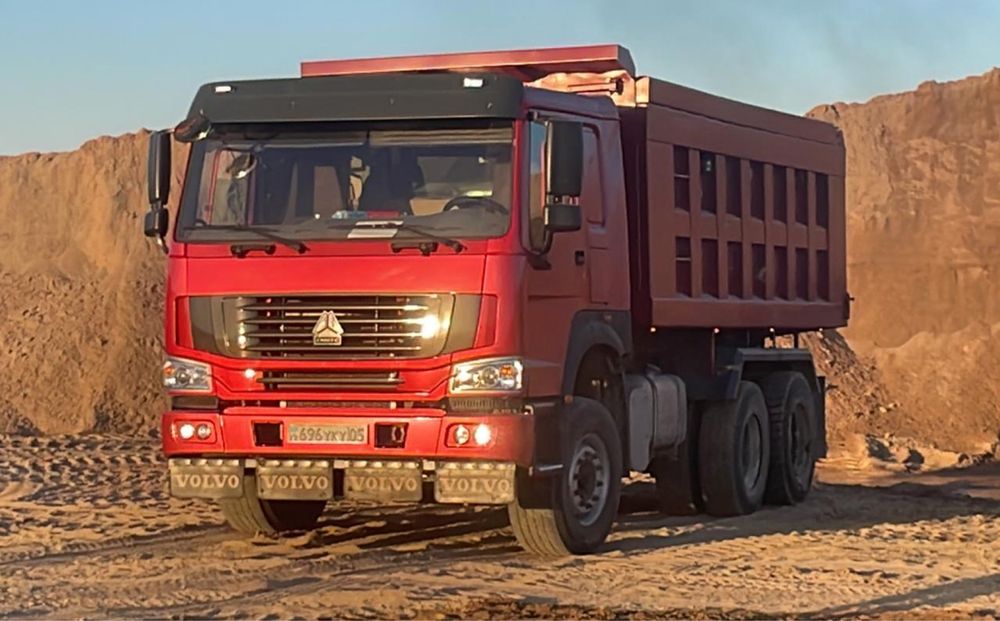 Услуги самосвала Howo 25 тонн