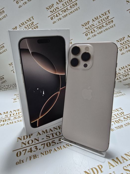 NDP Amanet Buzoieni 16 Margeanului Iphone 16 Pro Max ( 49419)