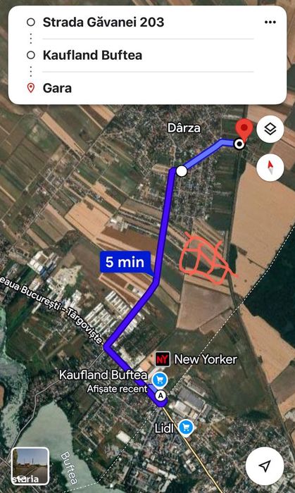 Loturi teren 400 mp Buftea - Darza