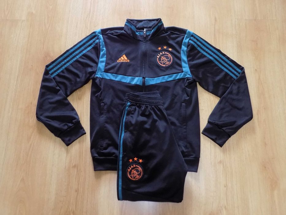 футболен комплект ajax adidas горнище анцуг долнище мъжко оригинал XS