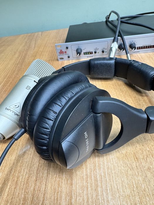 Студийный микрофон Behringer B1+наушники Sennheiser HD280
