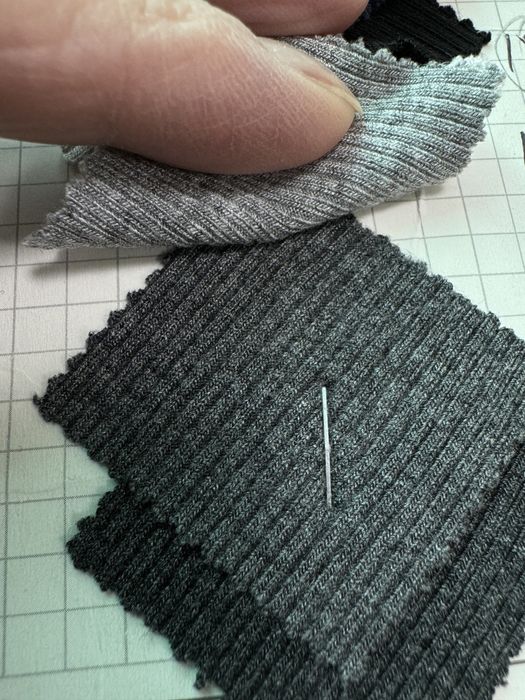 Трикотаж в рубчик