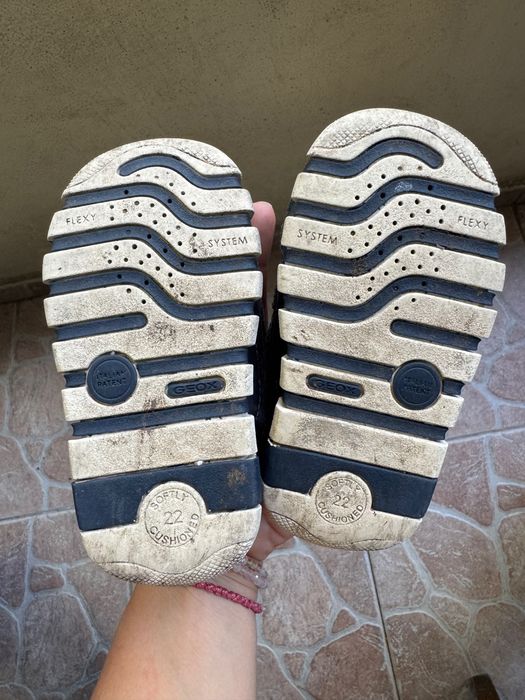 Geox кожени есенни обувки момче