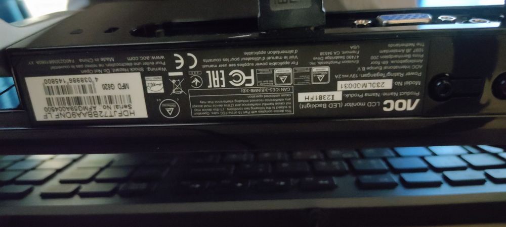 монитор AOC 23дюйма