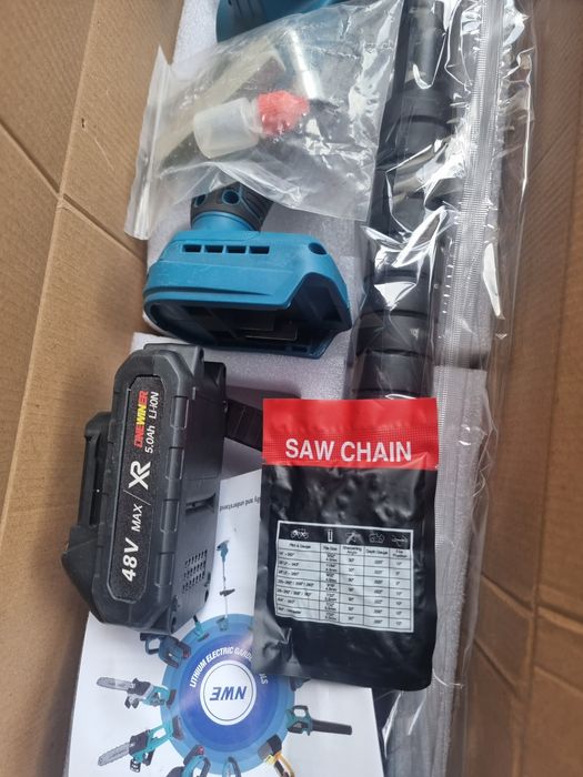 Set drujba + foarfeca electrica pentru  pomi